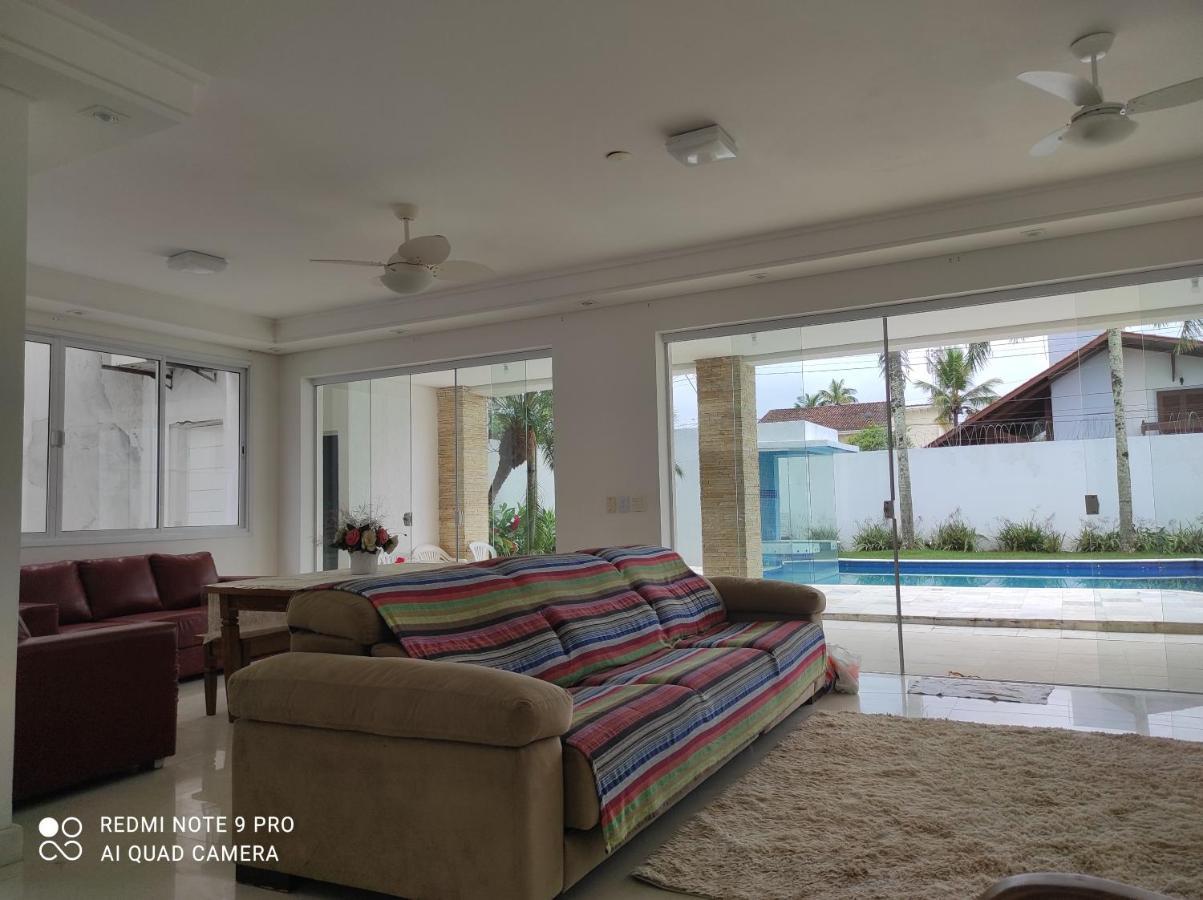 Casa Com Piscina A 150M Da Praia Da Enseada Γκουαρούχα Εξωτερικό φωτογραφία